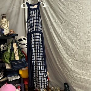 Philosophy Navy and White Patterned Maxi Dress💙